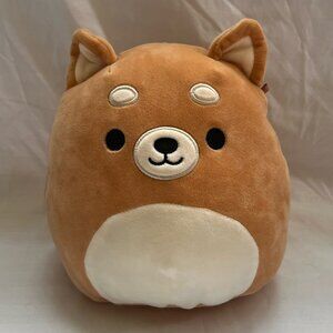 Squishmallow Angie the Orange and White Shiba Inu